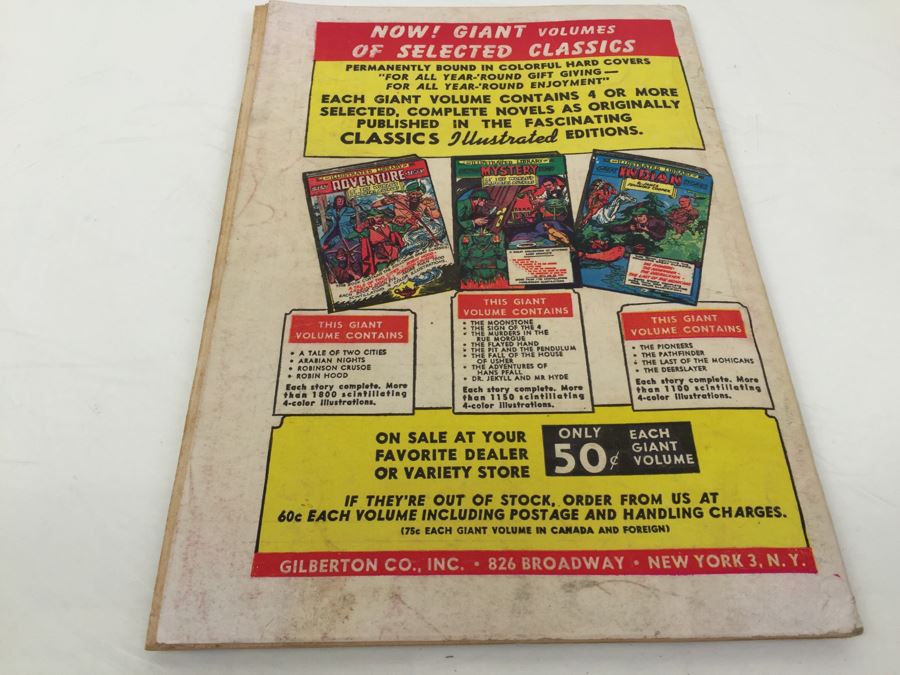 CLASSICS Illustrated Comic Book 'The Pathfinder' No. 22 [Photo 2]