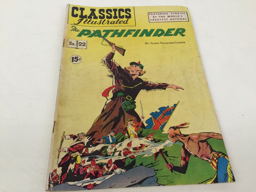 CLASSICS Illustrated Comic Book 'The Pathfinder' No. 22