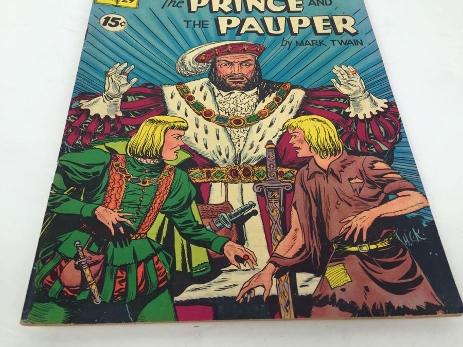 CLASSICS Illustrated Comic Book 'The Prince And The Pauper' By Mark Twain No. 29 [Photo 5]