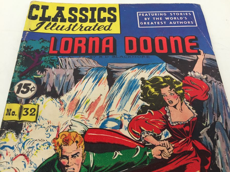 CLASSICS Illustrated Comic Book 'Lorna Doone' No. 32 [Photo 4]