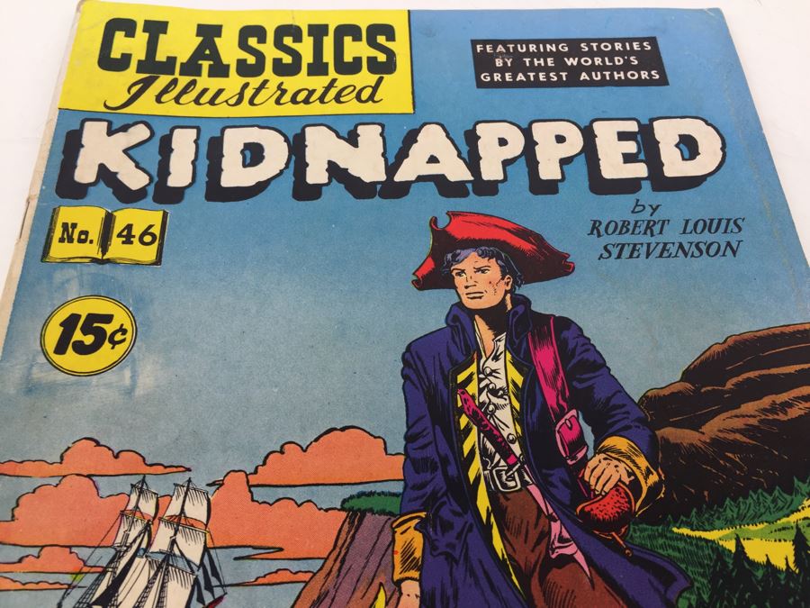 CLASSICS Illustrated Comic Book 'Kidnapped' No. 46 [Photo 4]
