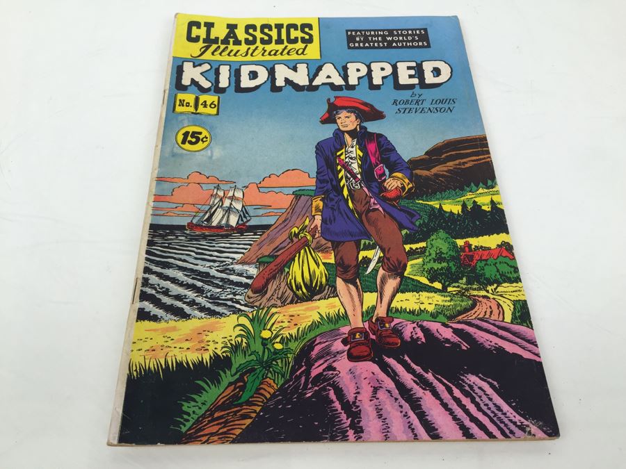 CLASSICS Illustrated Comic Book 'Kidnapped' No. 46 [Photo 1]