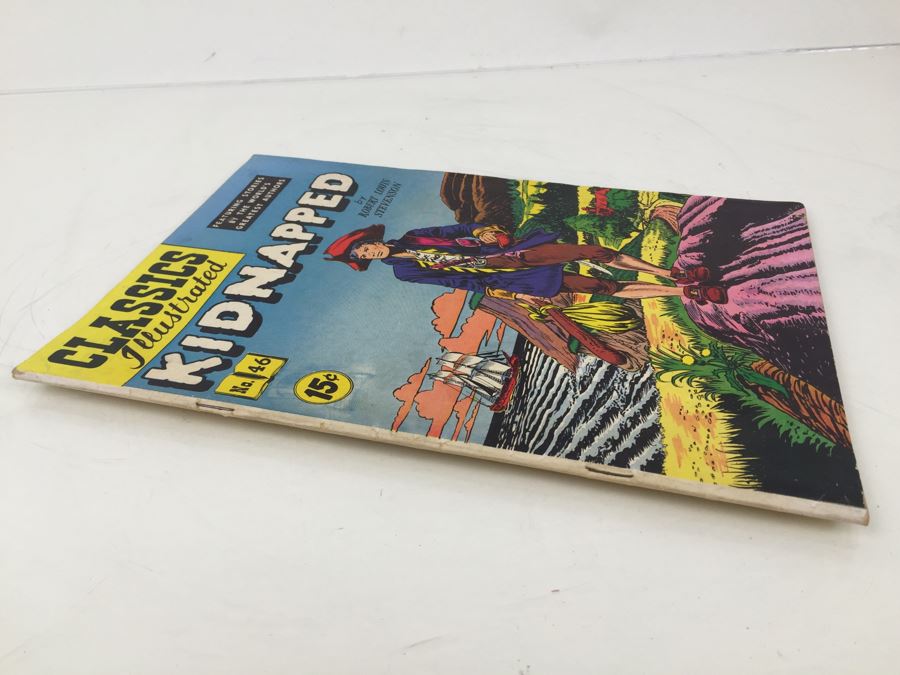 CLASSICS Illustrated Comic Book 'Kidnapped' No. 46 [Photo 6]