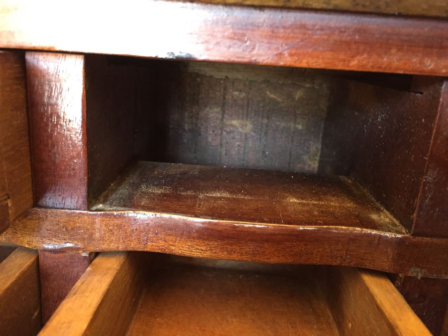 Antique Ship Captain's Writing Desk From Mid 1800's Must See [Photo 11]