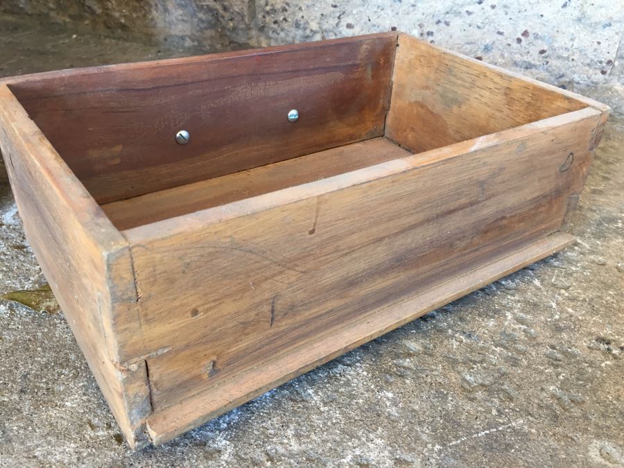 Antique Ship Captain's Writing Desk From Mid 1800's Must See [Photo 31]