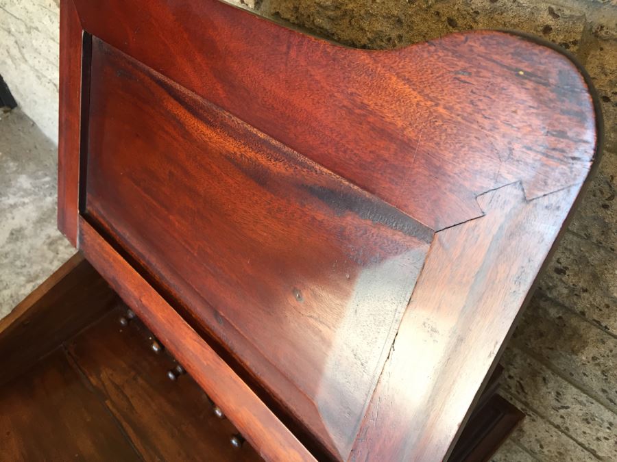 Antique Ship Captain's Writing Desk From Mid 1800's Must See [Photo 17]