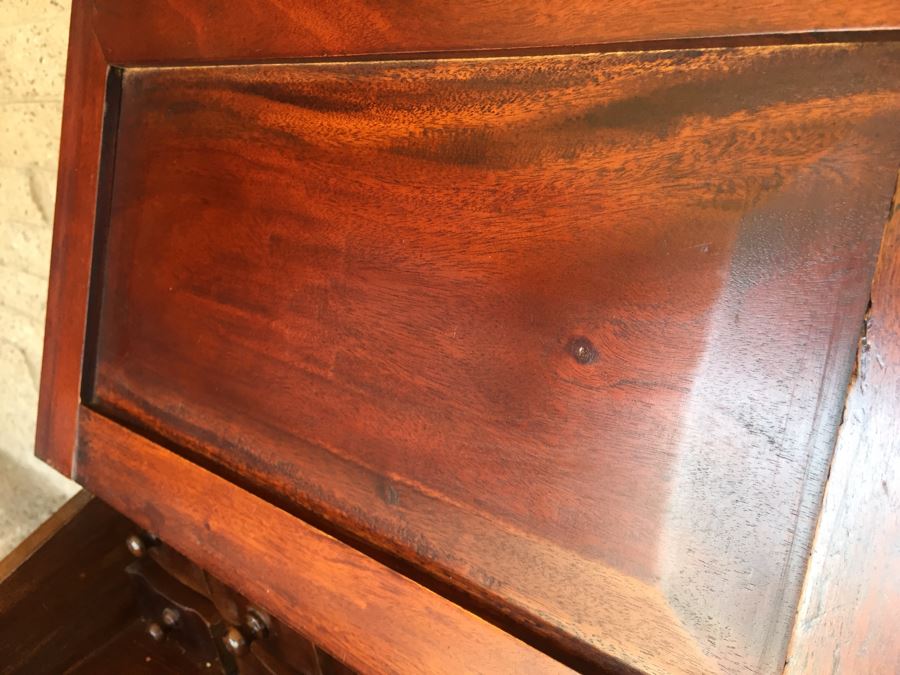 Antique Ship Captain's Writing Desk From Mid 1800's Must See [Photo 10]