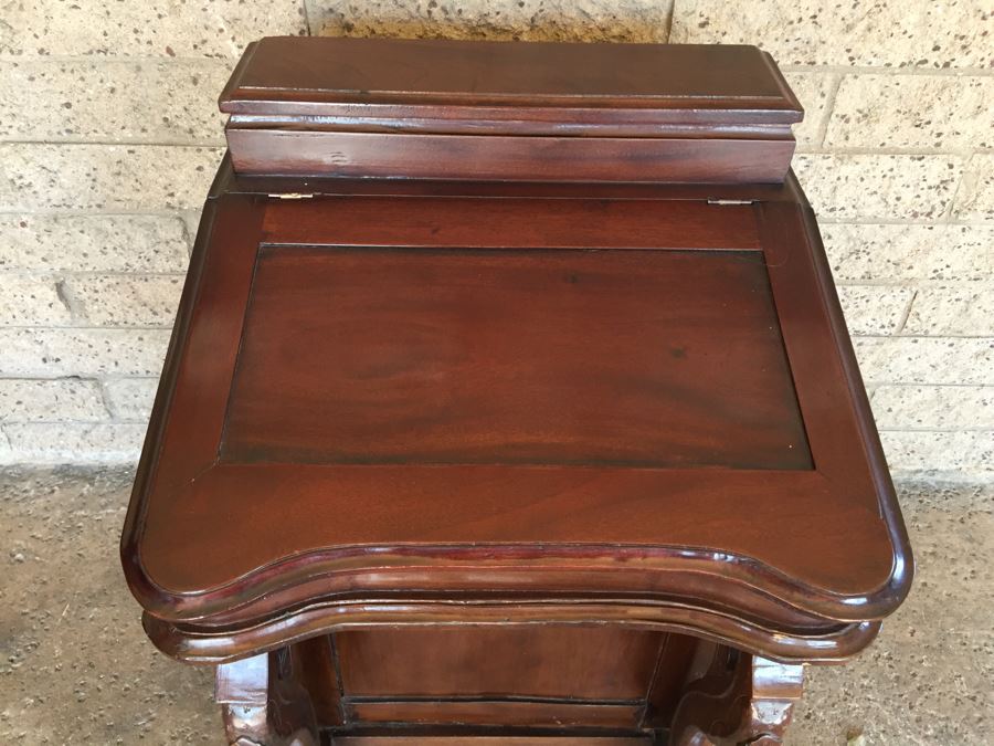 Antique Ship Captain's Writing Desk From Mid 1800's Must See [Photo 12]