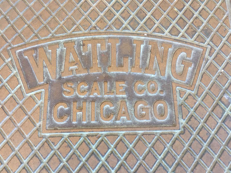 Original 1930's Penny Fortune Scale From Watling Scale Co. Chicago Ill Working Coin-Op Great Condition [Photo 20]