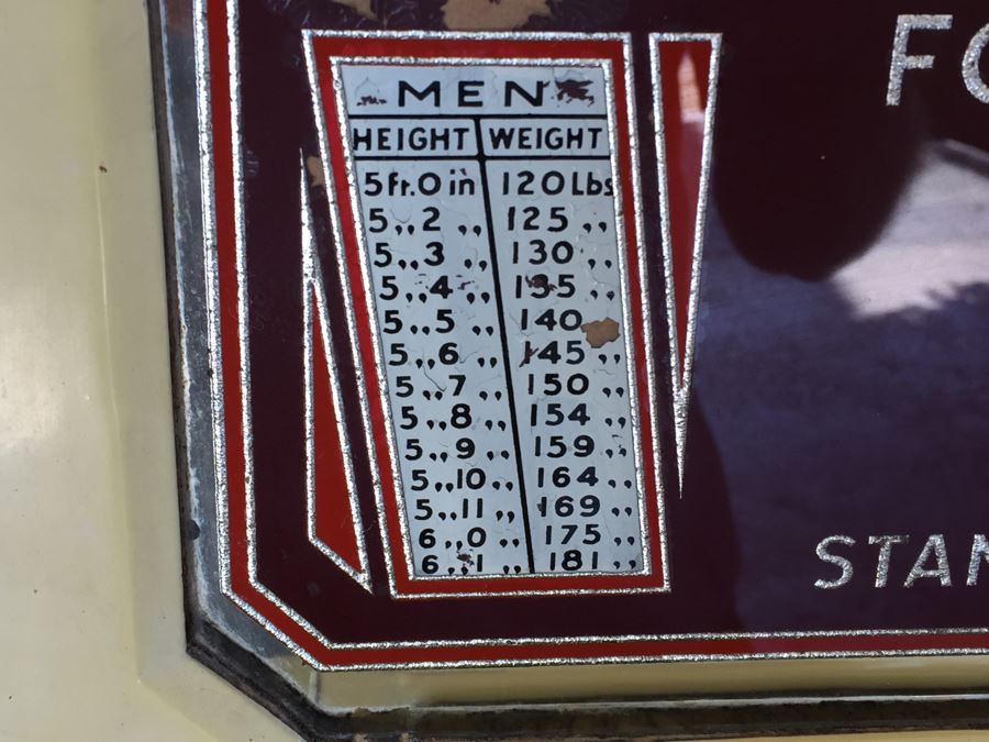 Original 1930's Penny Fortune Scale From Watling Scale Co. Chicago Ill Working Coin-Op Great Condition [Photo 9]