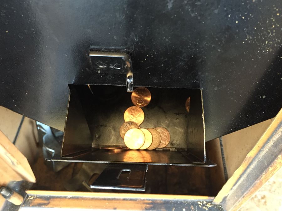 Original 1930's Penny Fortune Scale From Watling Scale Co. Chicago Ill Working Coin-Op Great Condition [Photo 30]