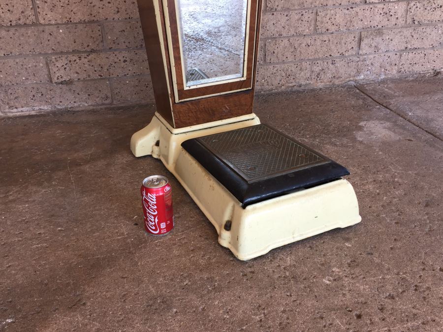 Original 1930's Penny Fortune Scale From Watling Scale Co. Chicago Ill Working Coin-Op Great Condition [Photo 21]