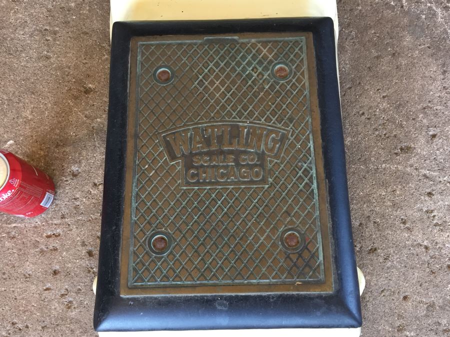 Original 1930's Penny Fortune Scale From Watling Scale Co. Chicago Ill Working Coin-Op Great Condition [Photo 19]