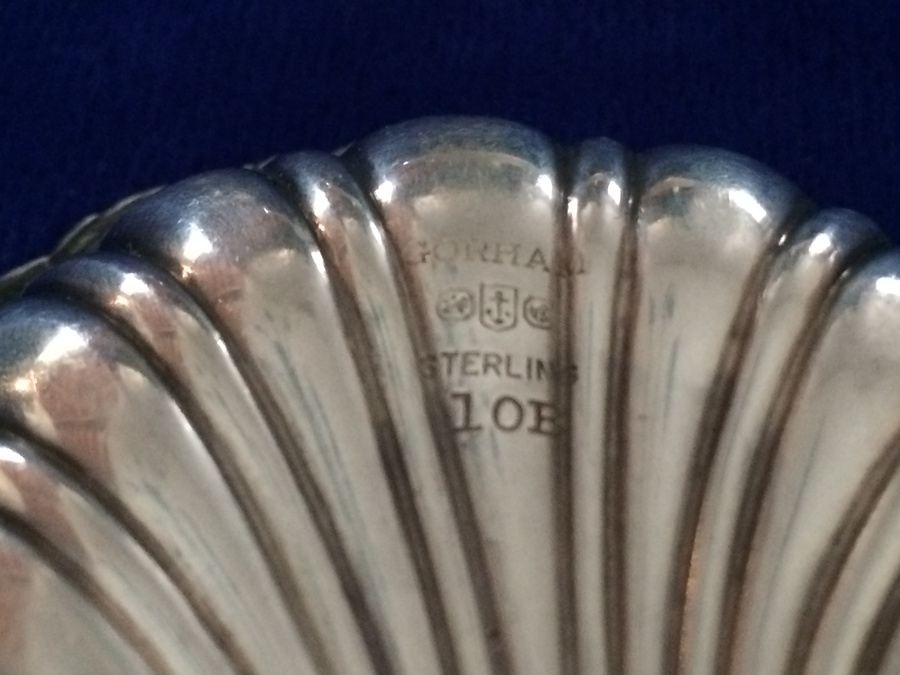 Sterling Silver Lot - (2) Gorham Shell Dishes  [Photo 4]