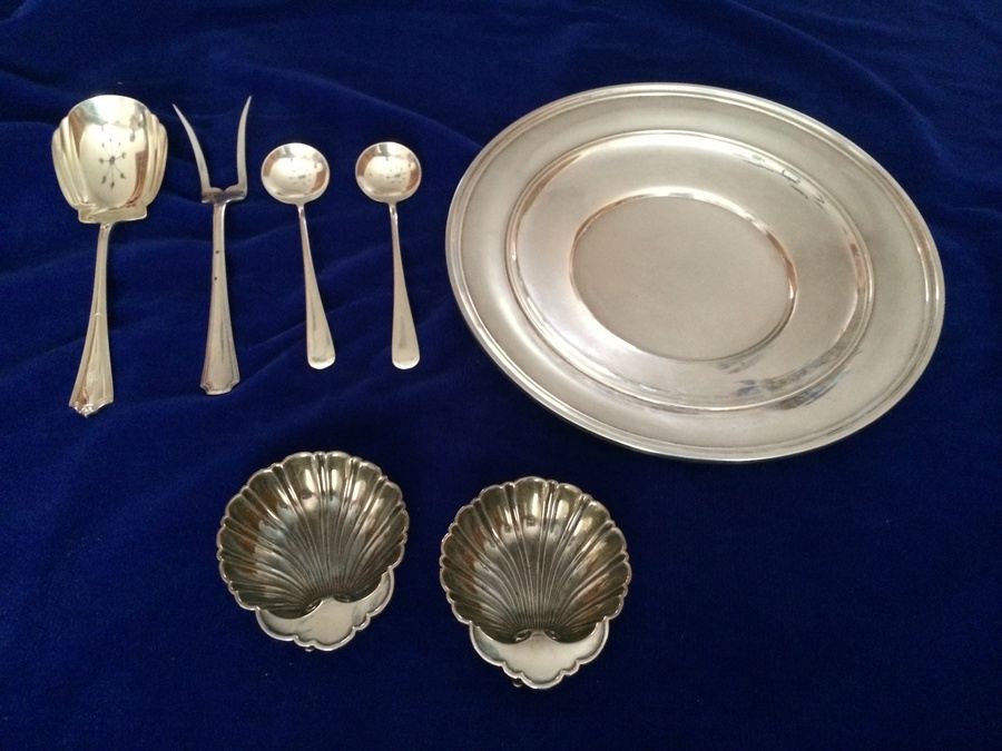 Sterling Silver Lot - (2) Gorham Shell Dishes  [Photo 1]
