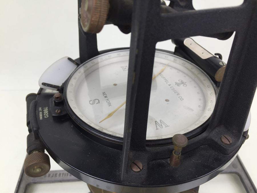 Vintage 1942 Keuffel & Esser Co. Engineer's Transit No. 5060F Used For Surveying In Great Condition [Photo 8]