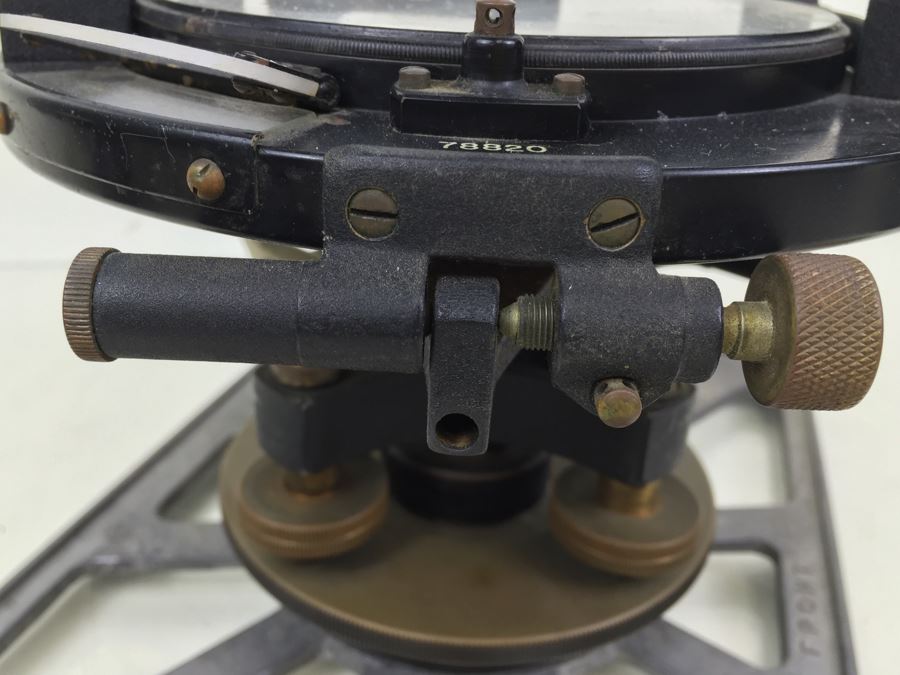 Vintage 1942 Keuffel & Esser Co. Engineer's Transit No. 5060F Used For Surveying In Great Condition [Photo 19]
