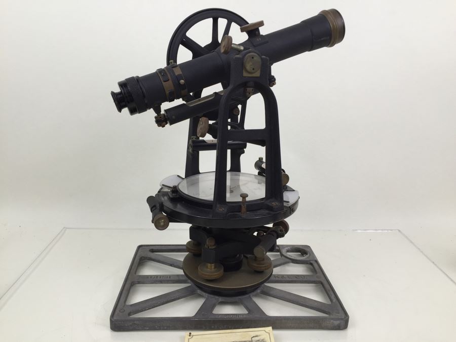 Vintage 1942 Keuffel & Esser Co. Engineer's Transit No. 5060F Used For Surveying In Great Condition [Photo 4]