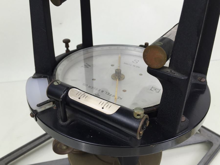 Vintage 1942 Keuffel & Esser Co. Engineer's Transit No. 5060F Used For Surveying In Great Condition [Photo 30]