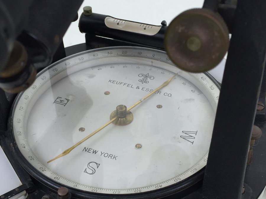 Vintage 1942 Keuffel & Esser Co. Engineer's Transit No. 5060F Used For Surveying In Great Condition [Photo 2]