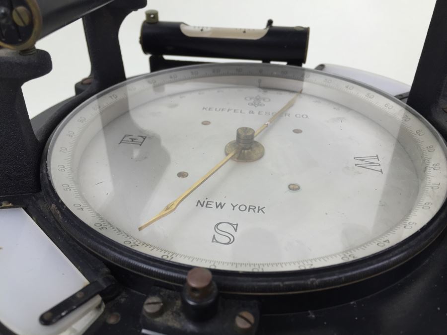 Vintage 1942 Keuffel & Esser Co. Engineer's Transit No. 5060F Used For Surveying In Great Condition [Photo 12]