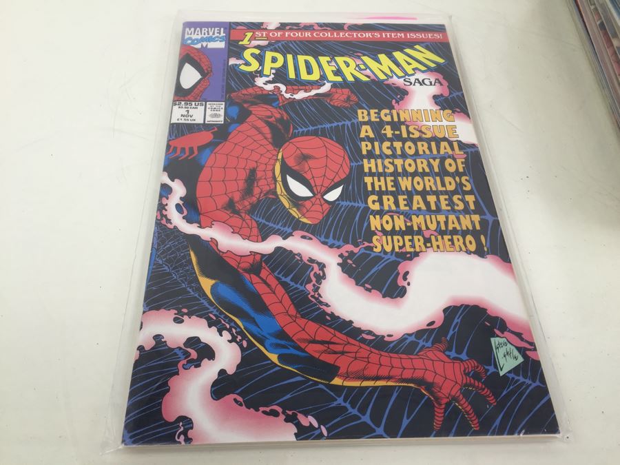 Short Box Of Bagged Comics Various Titles Some Signed Comic Books [Photo 28]