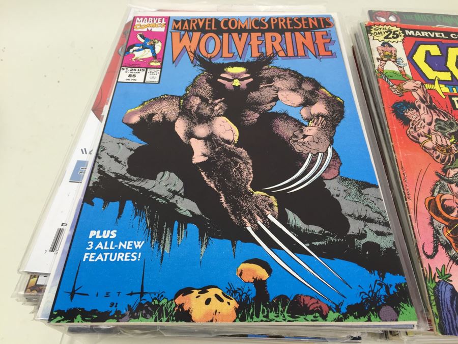 Short Box Of Bagged Comics Various Titles Some Signed Comic Books [Photo 7]