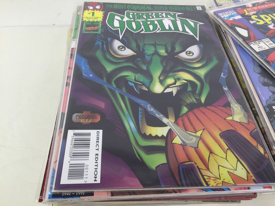 Short Box Of Bagged Comics Various Titles Some Signed Comic Books [Photo 20]