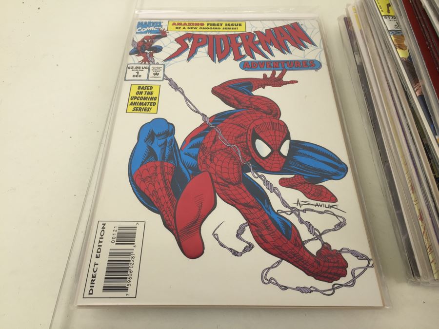 Short Box Of Bagged Comics Various Titles Some Signed Comic Books [Photo 19]