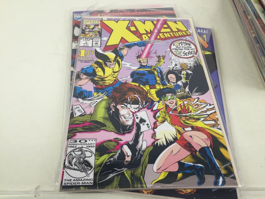 Short Box Of Bagged Comics Various Titles Some Signed Comic Books [Photo 29]