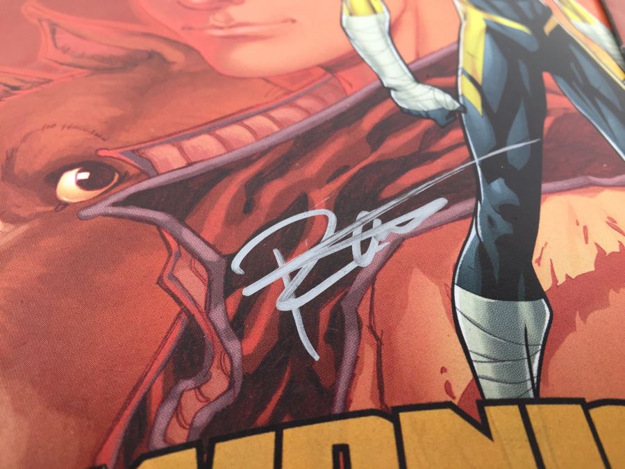 Short Box Of Bagged Comics Various Titles Some Signed Comic Books [Photo 24]