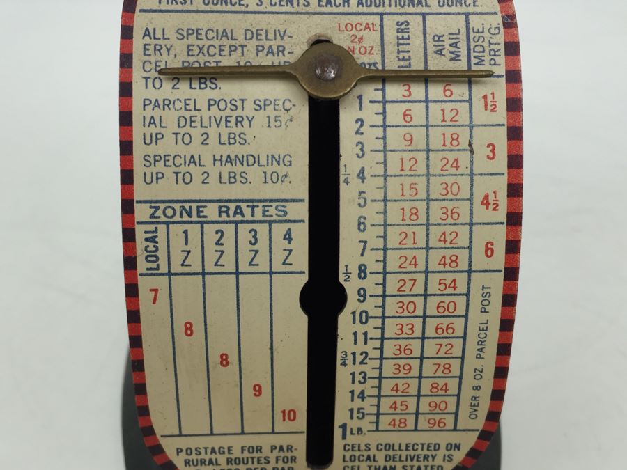 Vintage 1930's Popular 1lb Postal Scale [Photo 5]