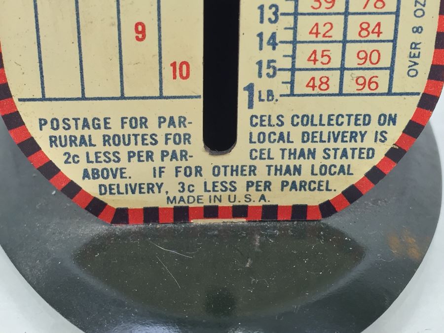 Vintage 1930's Popular 1lb Postal Scale [Photo 6]