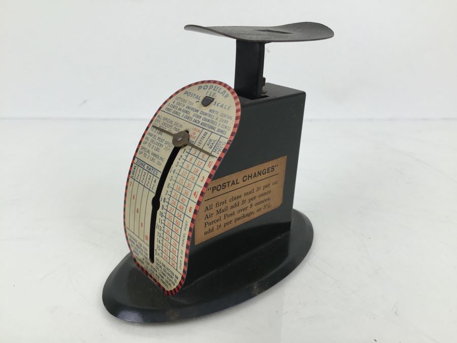 Vintage 1930's Popular 1lb Postal Scale [Photo 2]
