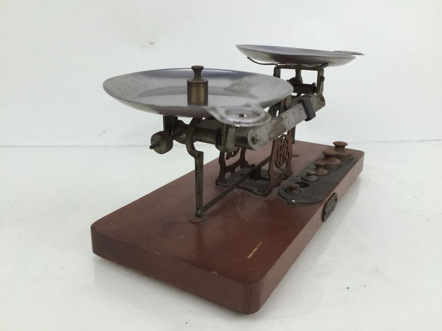 Vintage Eastman Kodak Studio Scale For Photographic Purposes With Weights [Photo 3]