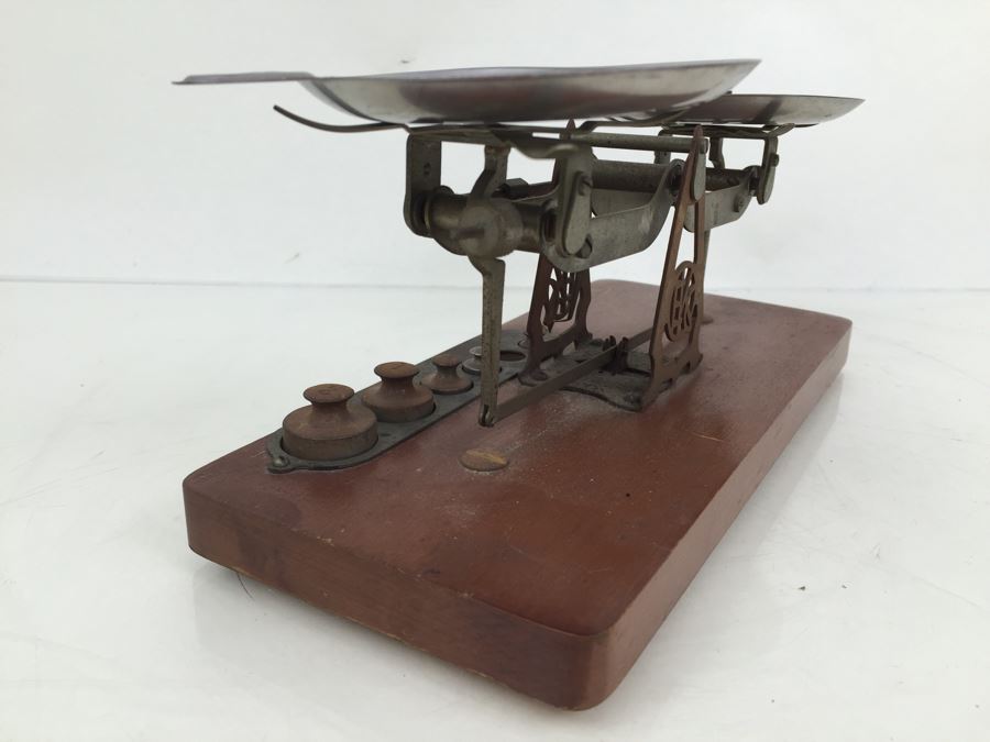 Vintage Eastman Kodak Studio Scale For Photographic Purposes With Weights [Photo 19]