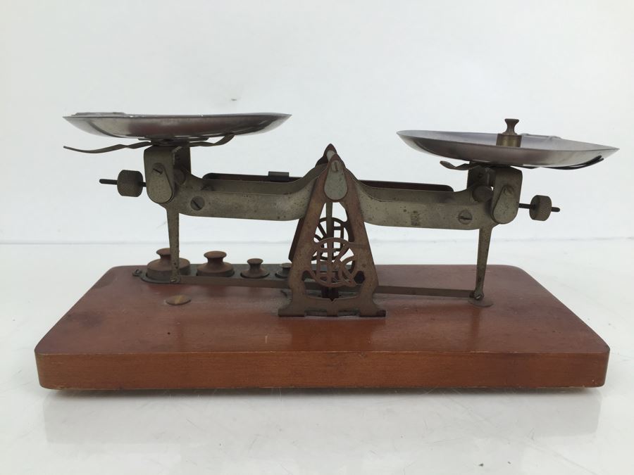 Vintage Eastman Kodak Studio Scale For Photographic Purposes With Weights [Photo 18]