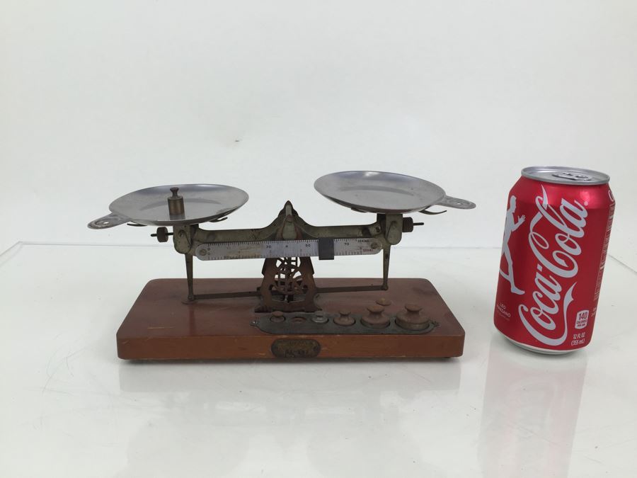 Vintage Eastman Kodak Studio Scale For Photographic Purposes With Weights [Photo 4]