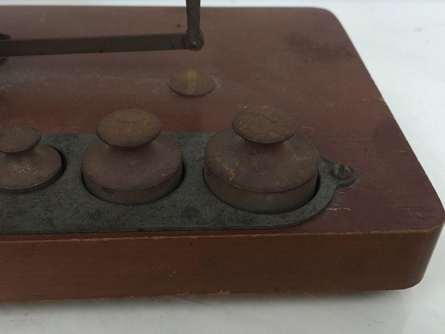 Vintage Eastman Kodak Studio Scale For Photographic Purposes With Weights [Photo 10]