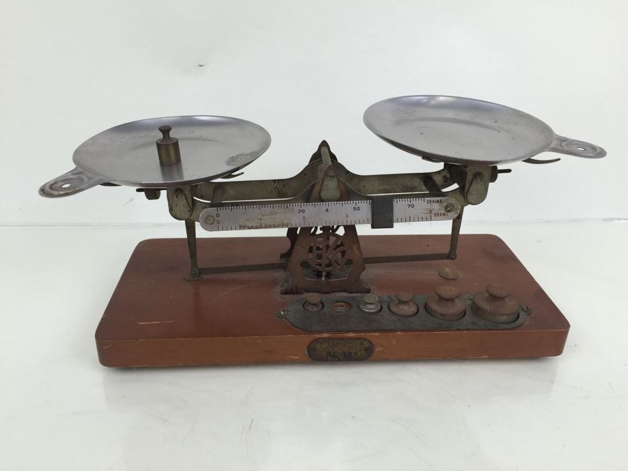 Vintage Eastman Kodak Studio Scale For Photographic Purposes With Weights [Photo 15]