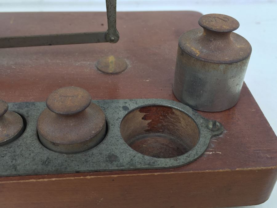 Vintage Eastman Kodak Studio Scale For Photographic Purposes With Weights [Photo 11]