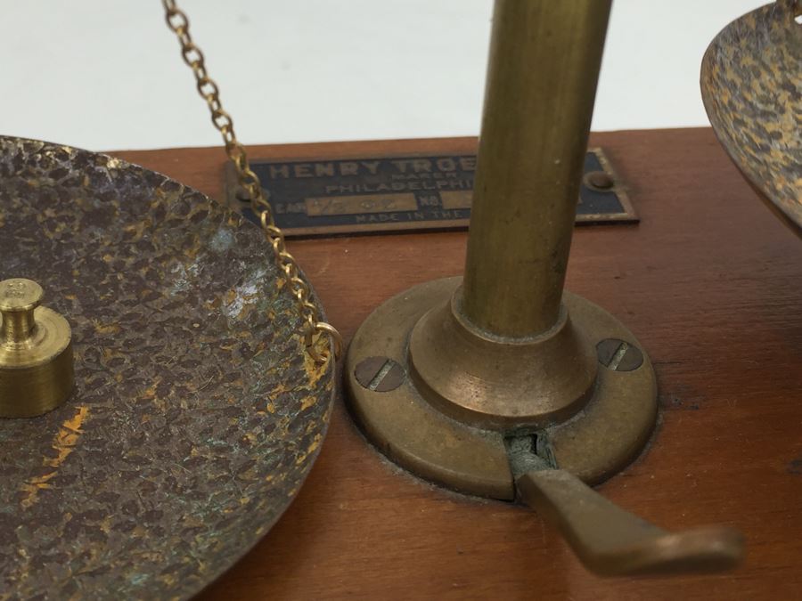 Vintage Apothecary Scale Henry Troemner Philadelphia PA [Photo 14]