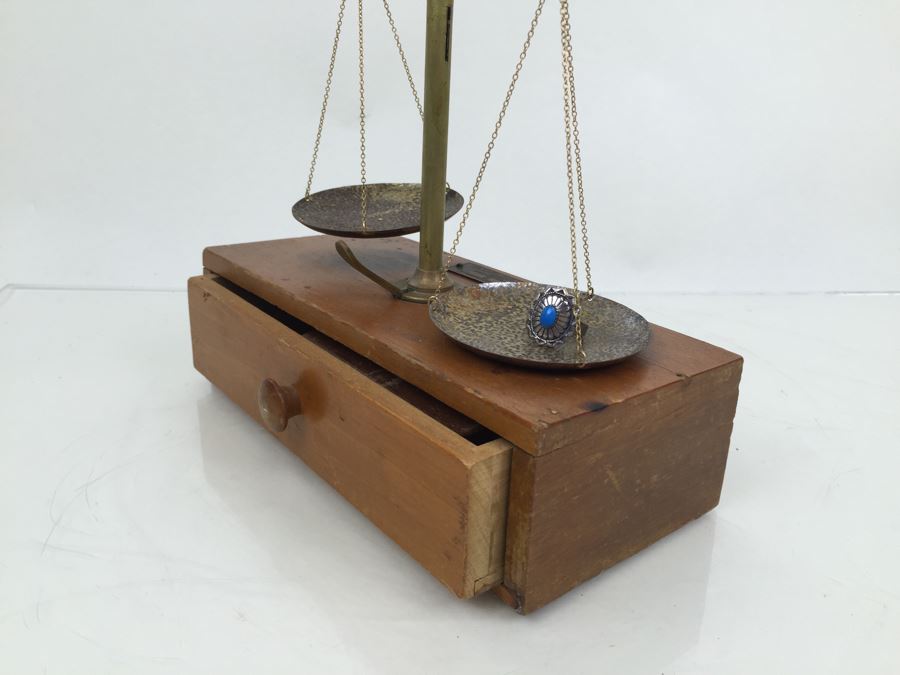 Vintage Apothecary Scale Henry Troemner Philadelphia PA [Photo 19]