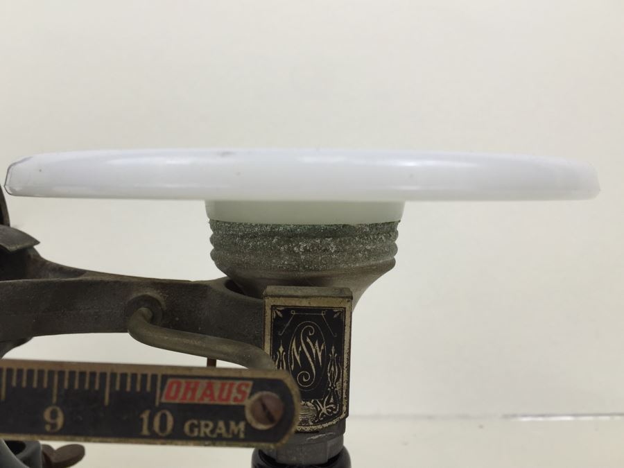 Vintage OHAUS Scale Newark Scale Works, Newark, NJ Capacity 2 Kilos [Photo 14]