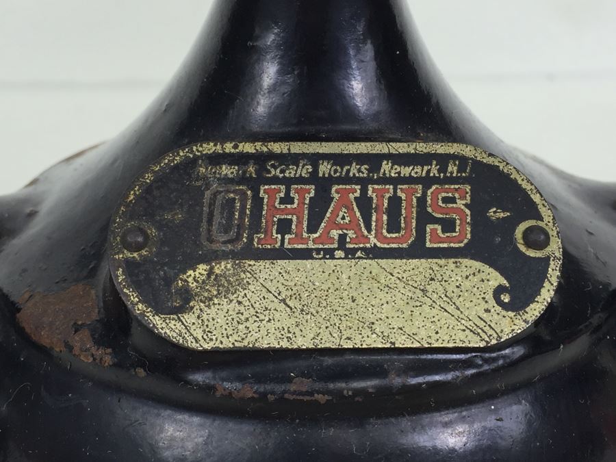 Vintage OHAUS Scale Newark Scale Works, Newark, NJ Capacity 2 Kilos [Photo 5]