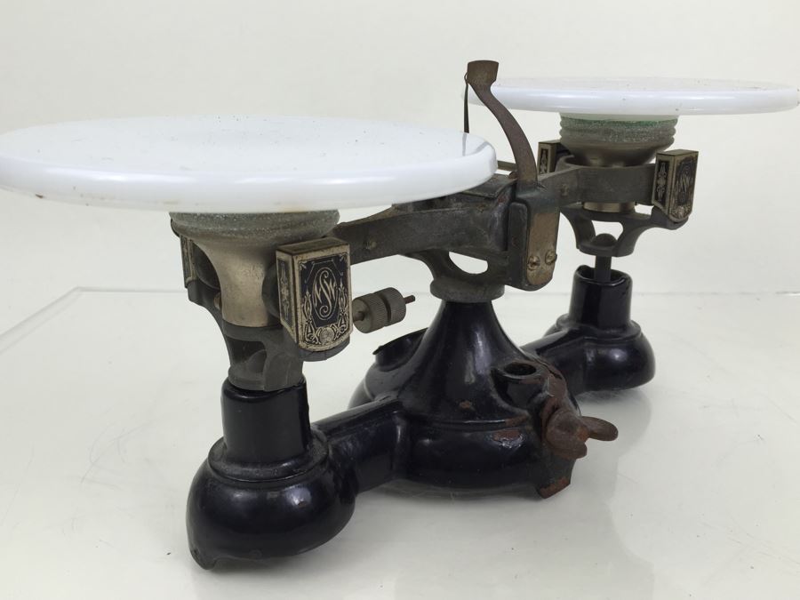 Vintage OHAUS Scale Newark Scale Works, Newark, NJ Capacity 2 Kilos [Photo 18]