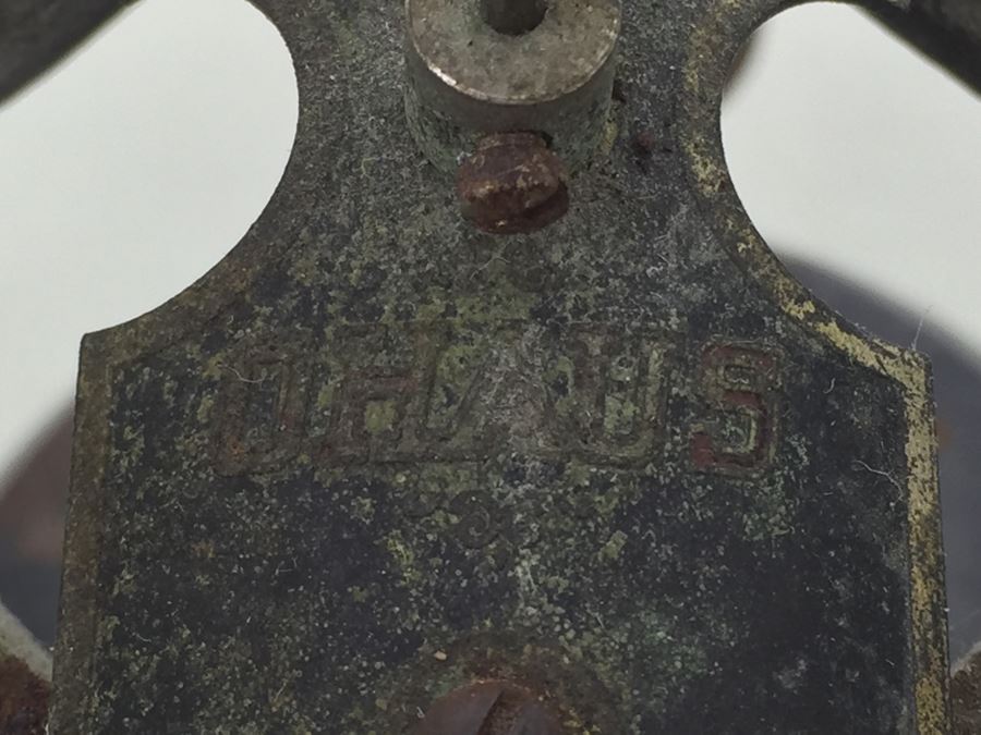 Vintage OHAUS Scale Newark Scale Works, Newark, NJ Capacity 2 Kilos [Photo 26]