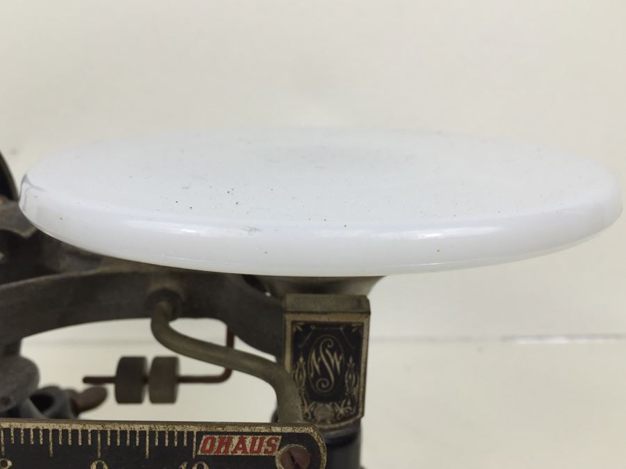 Vintage OHAUS Scale Newark Scale Works, Newark, NJ Capacity 2 Kilos [Photo 15]