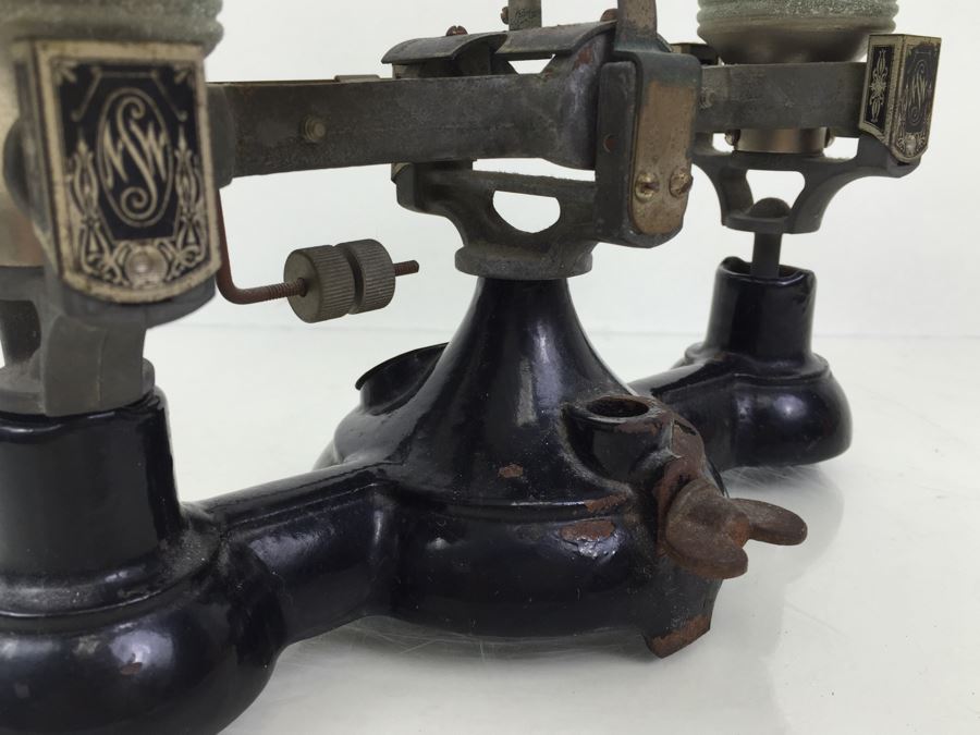 Vintage OHAUS Scale Newark Scale Works, Newark, NJ Capacity 2 Kilos [Photo 19]