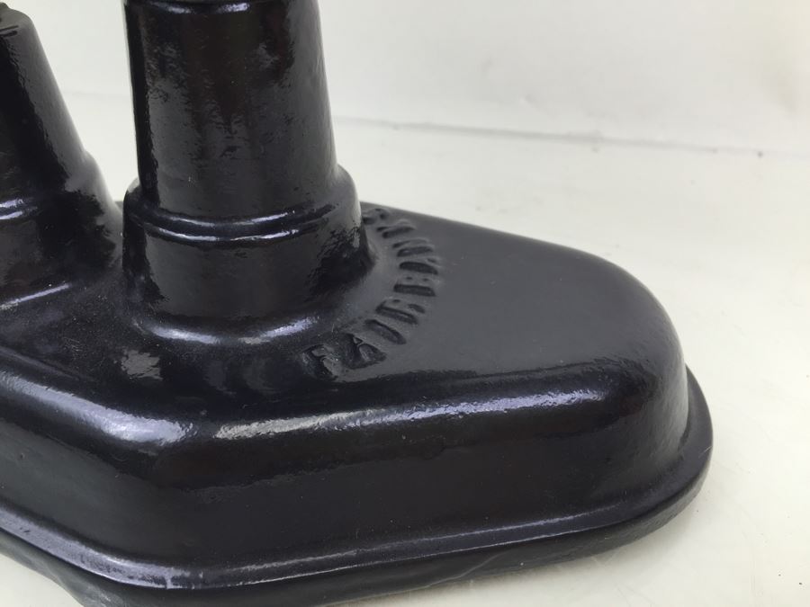 Vintage Fairbanks Scale Cast Iron And Brass Candy Store Produce Grain Scale [Photo 5]